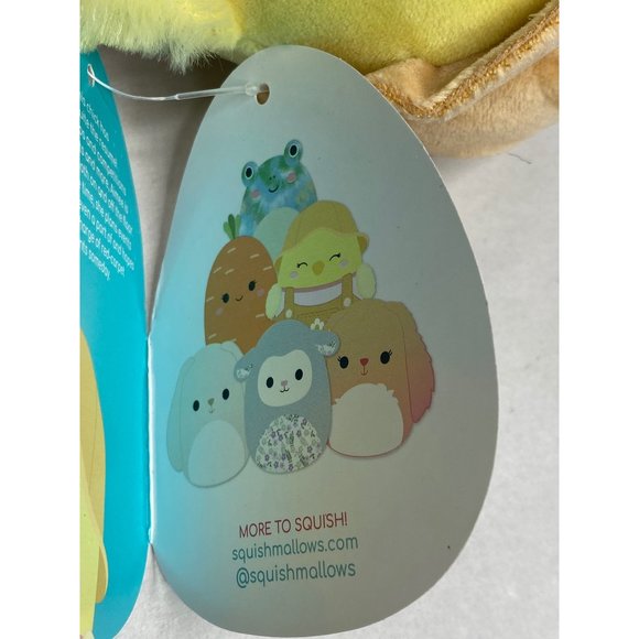 NWT Squishmallow Aimee the Chick w/ Closed Eyes 2022 EASTER Stuffed Animal - Picture 8 of 10
